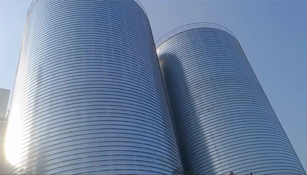 西峰2座混凝土高架卷板仓